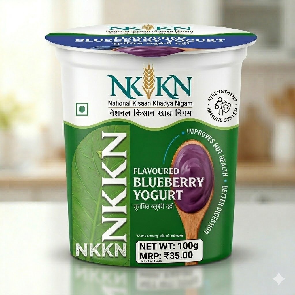NKKN Brand Blueberry Yogurt